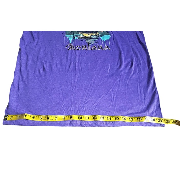 Montana Moose Scenic Graphic Tee Purple Size L NWT - Picture 5 of 9